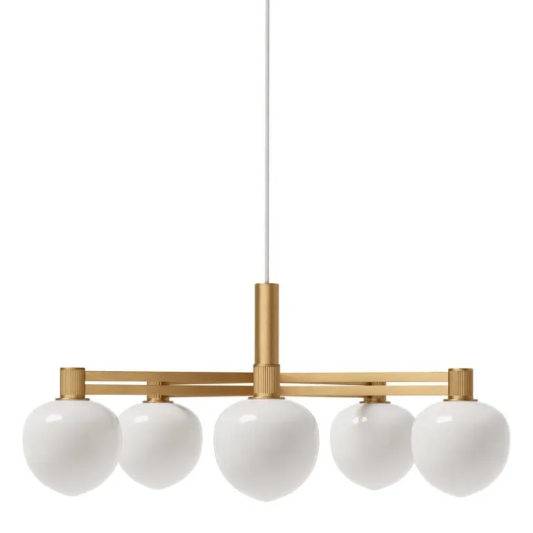 LYFA Memoir 120 V chandelier, brass