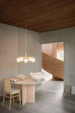 LYFA Memoir 120 V chandelier, brass