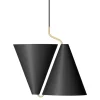 LYFA Mosaik pendant, Up/Down, black