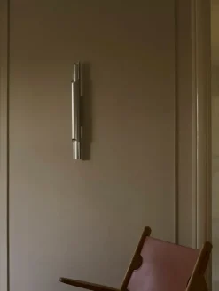 LYFA Pan wall lamp, 50 mm, aluminium