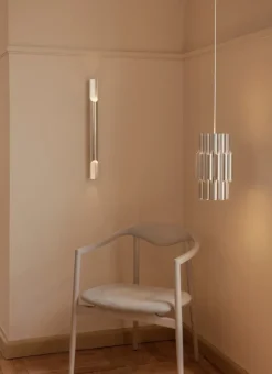 LYFA Pan wall lamp, 50 mm, aluminium