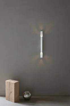 LYFA Pan wall lamp, 50 mm, aluminium