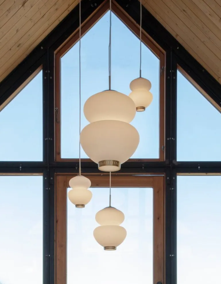 LYFA Peanut pendant, 175 mm, white