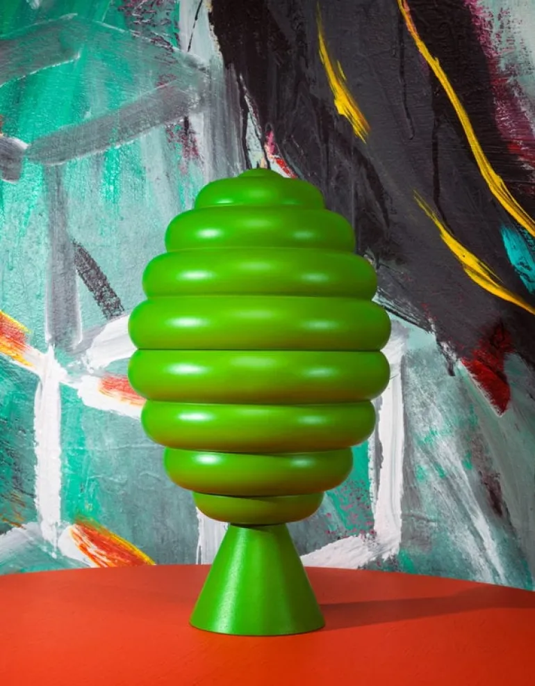 Made by Choice Beebee jar, large, green