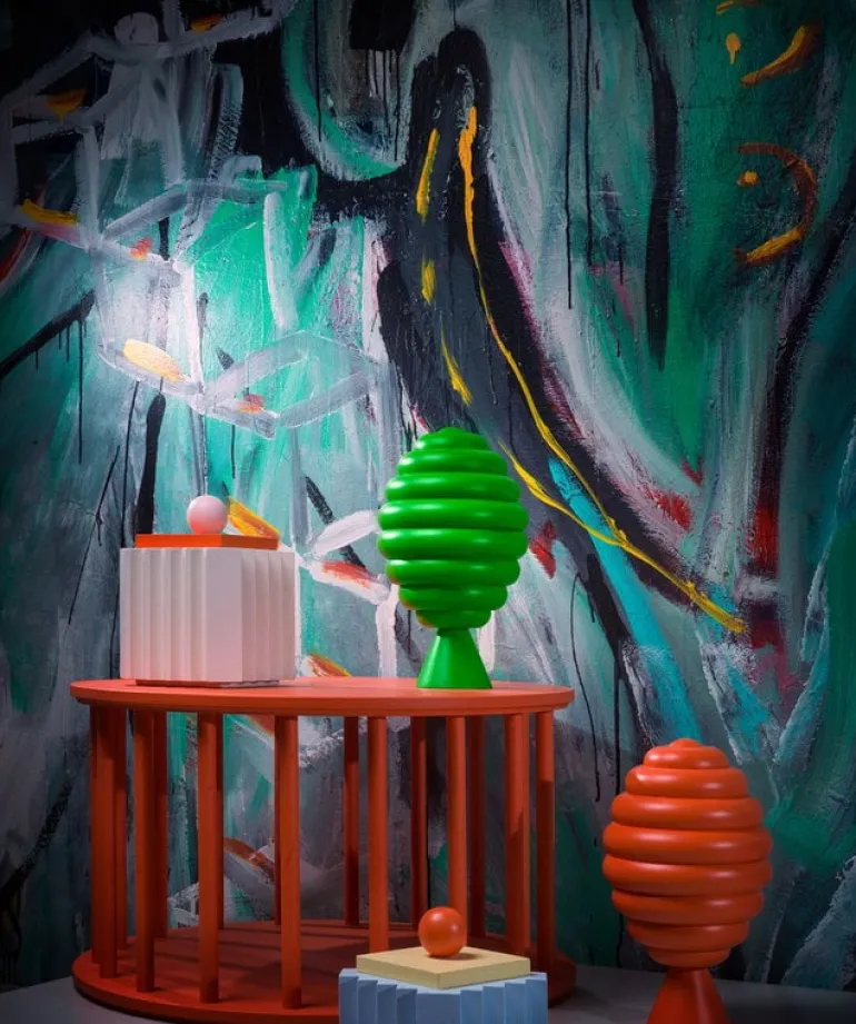 Made by Choice Beebee jar, large, green