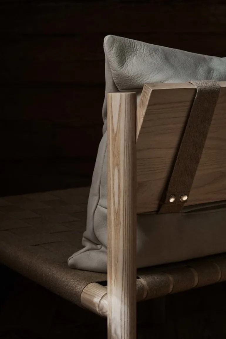 Made by Choice Kaski chair, wide, ash