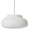 Made By Hand Papier Single pendant lamp, 80 cm, white