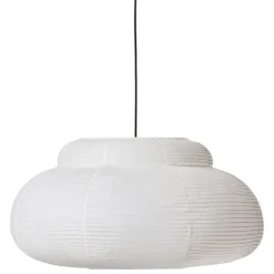 Made By Hand Papier Single pendant lamp, 80 cm, white