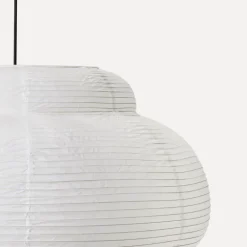 Made By Hand Papier Single pendant lamp, 80 cm, white