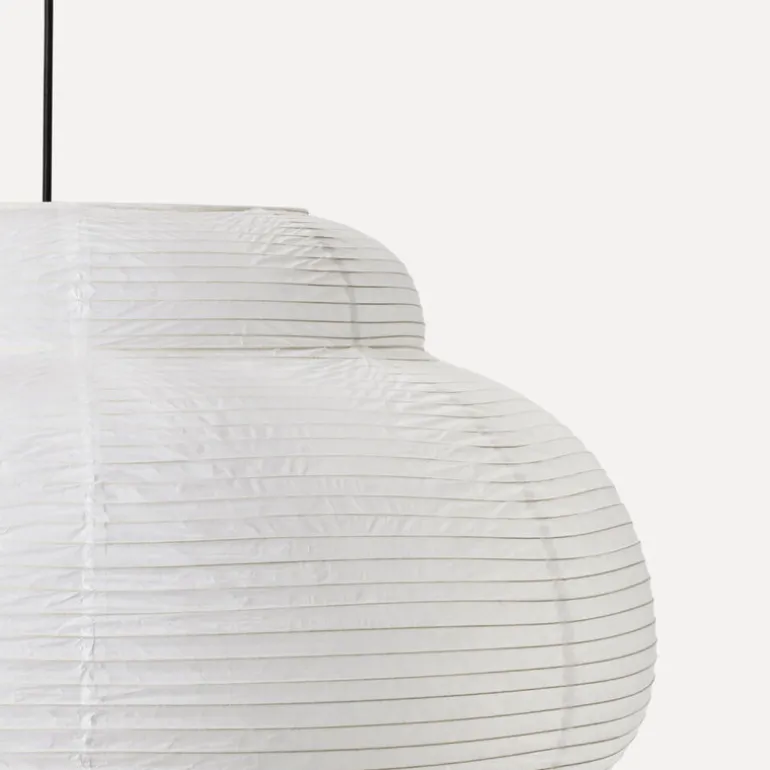 Made By Hand Papier Single pendant lamp, 80 cm, white