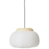 Made By Hand Papier Single pendant lamp, 52 cm, soft yellow