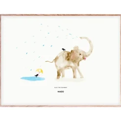 MADO Ellie the Elephant poster 40 x 30 cm