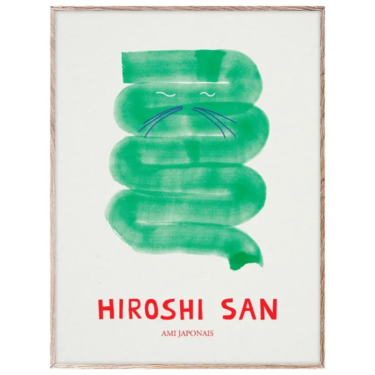 MADO Hiroshi San poster, 30 x 40 cm