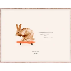 MADO Rocky the Rabbit poster 40 x 30 cm