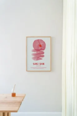 MADO Saki San poster, 50 x 70 cm