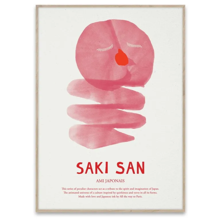 MADO Saki San poster, 50 x 70 cm