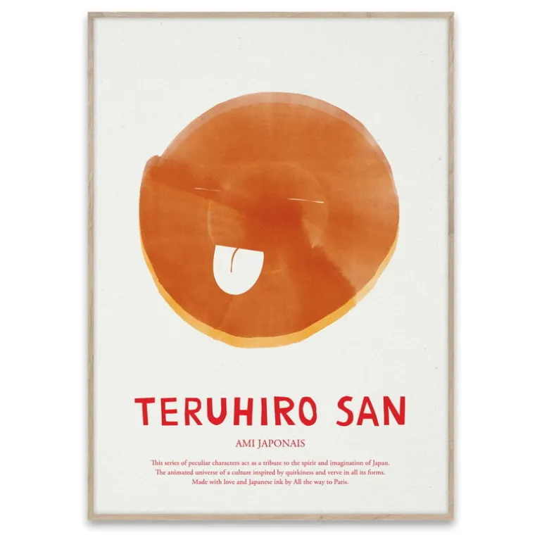 MADO Teruhiro San poster, 50 x 70 cm