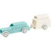 Magis ArcheToys, car 2 and caravan, light green  - white