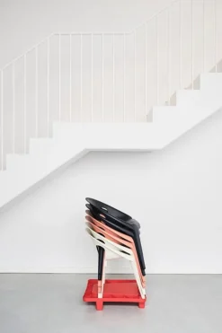 Magis Bell chair, sunrise