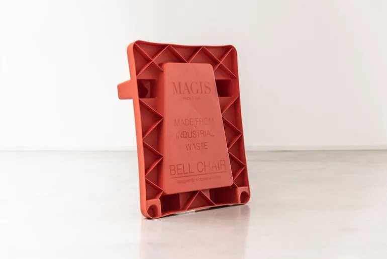 Magis Bell chair, sunrise