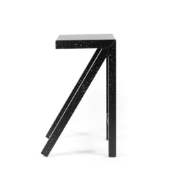 Magis Bureaurama bar stool, 74 cm, black - white splatter