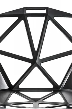 Magis Chair_One, black - painted aluminium legs