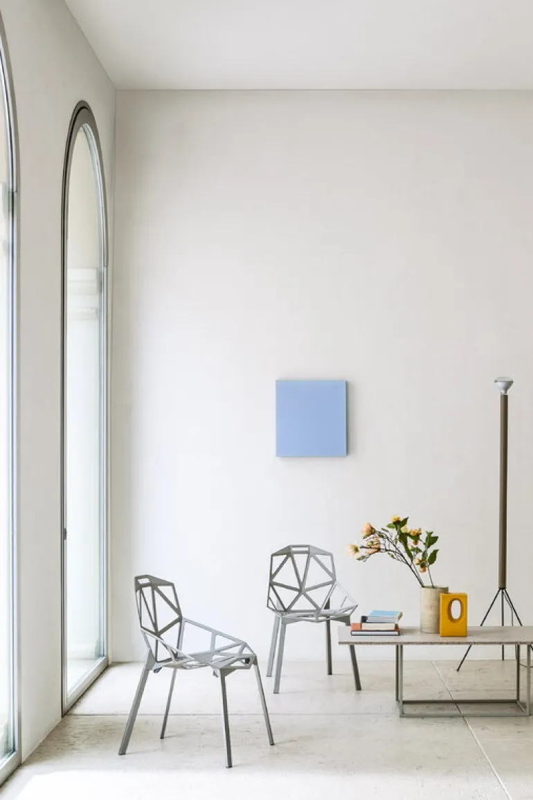 Magis Chair_One, grey painted aluminium