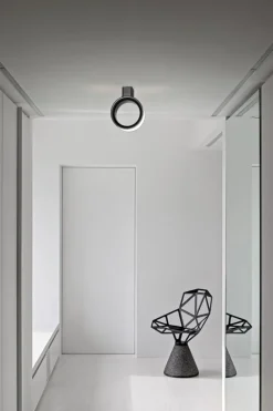 Magis Lost wall/ceiling lamp, S, black - white