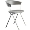 Magis Officina chair, galvanized, grey metallised
