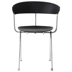 Magis Officina chair, galvanized, black