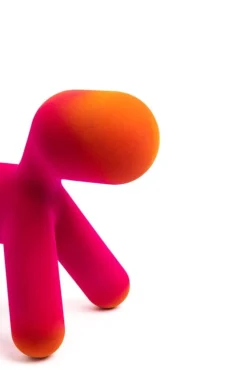Magis Puppy, L, fuchsia - orange velvet