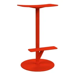 Magis Sequoia bar stool, 66 cm, coral red