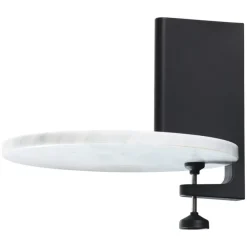 Magis Spike shelf, black - white Carrara marble