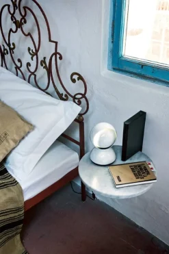 Magis Spike shelf, black - white Carrara marble