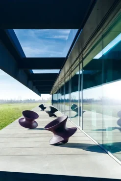 Magis Spun chair, dark purple