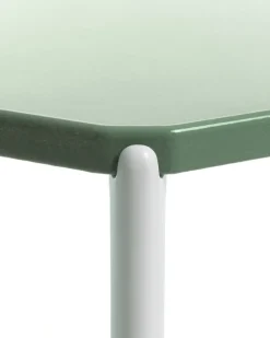 Magis Tambour low table, 73 cm, white - green