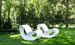 Magis Voido rocking chair, matt white