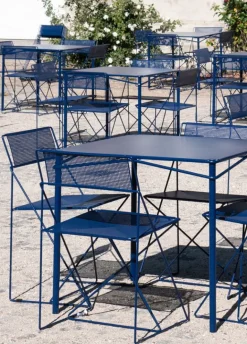 Magnus Olesen X-Line chair, blue