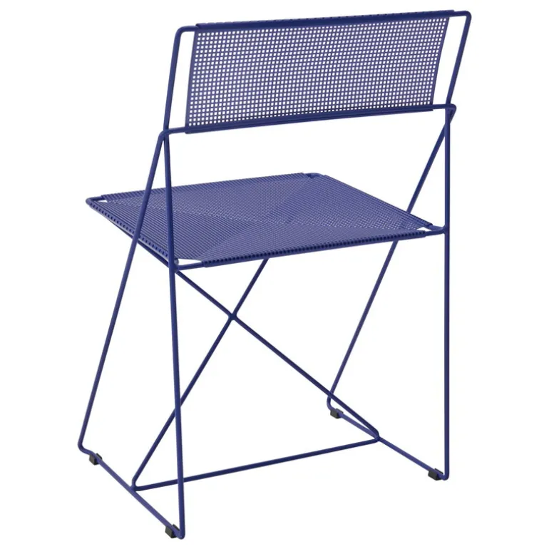 Magnus Olesen X-Line chair, blue