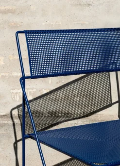 Magnus Olesen X-Line chair, blue
