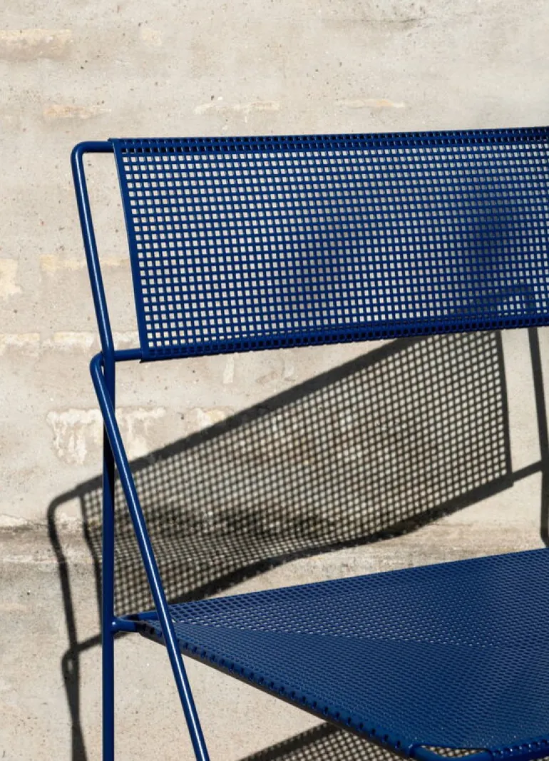Magnus Olesen X-Line chair, blue