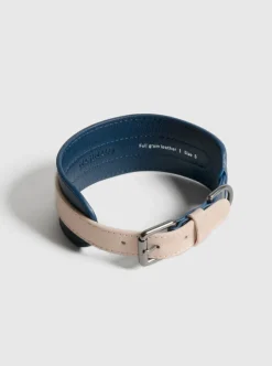 Masimalo Arch Wide collar, navy - natural