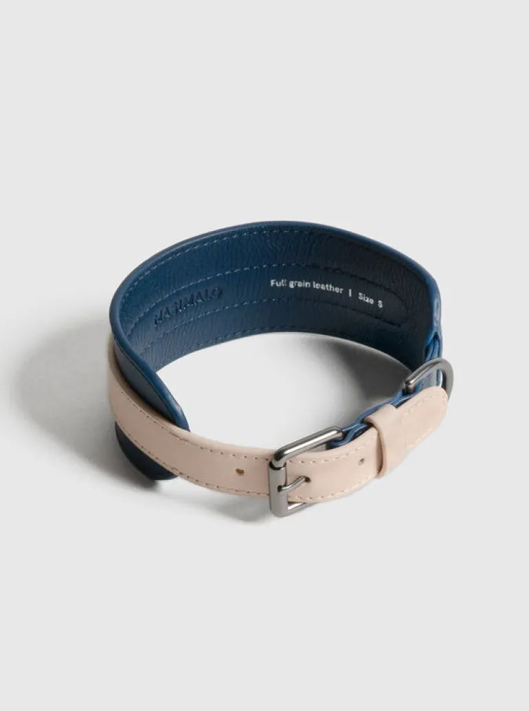 Masimalo Arch Wide collar, navy - natural