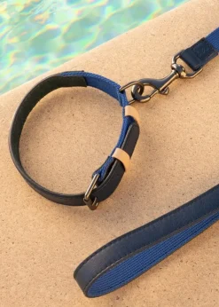 Masimalo Colour Block collar, navy - grandala blue