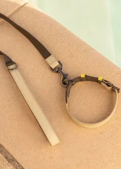 Masimalo Colour Block collar, light sage - khaki