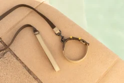 Masimalo Colour Block collar, light sage - khaki