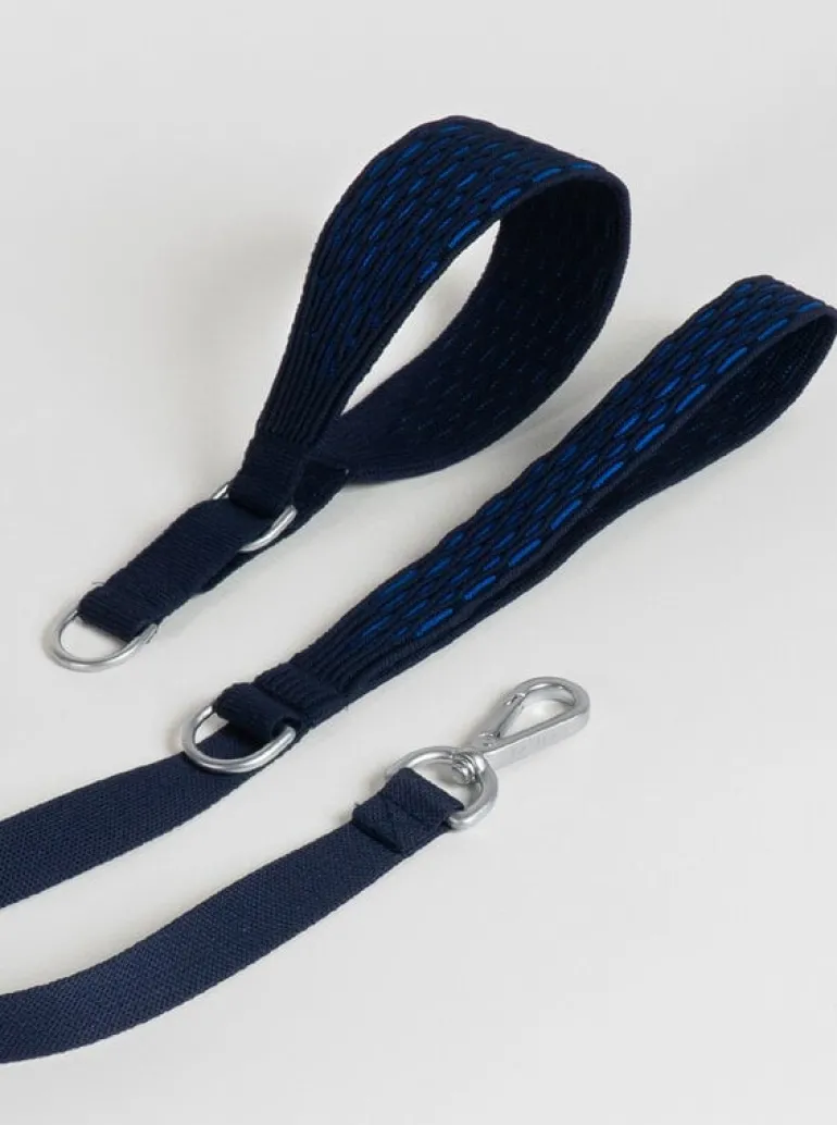 Masimalo 3D Knit collar, navy - royal blue