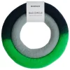 Masimalo Duo Circle dog toy, neon green - blue