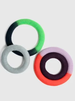 Masimalo Duo Circle dog toy, orange - purple