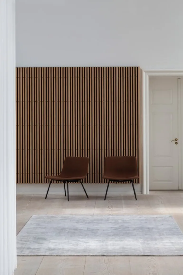 massimo copenhagen Karma rug, light grey